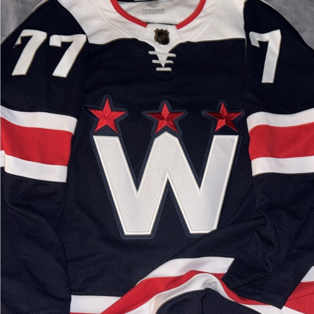 NHL Capitals Jersey - Black, Red, White